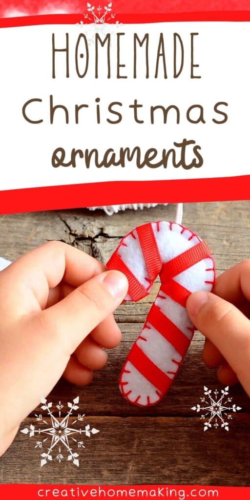 homemade Christmas ornaments