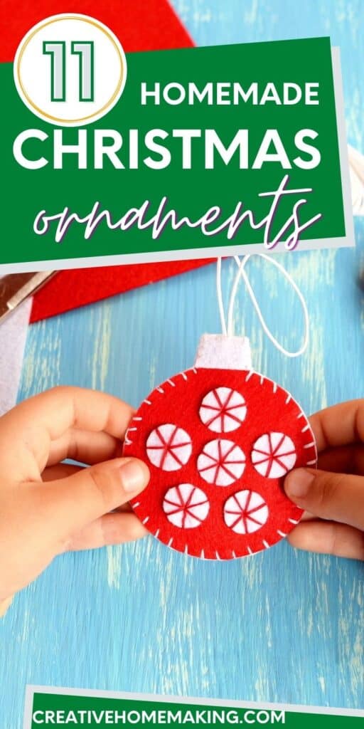 easy handmade Christmas ornaments