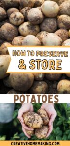 Preserving And Storing Potatoes - Creative Homemaking