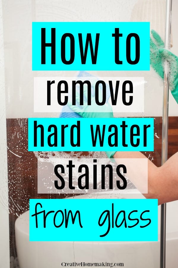 Get rid of hard water stains on glass with these simple and effective tips! Say hello to sparkling, crystal-clear surfaces in no time.