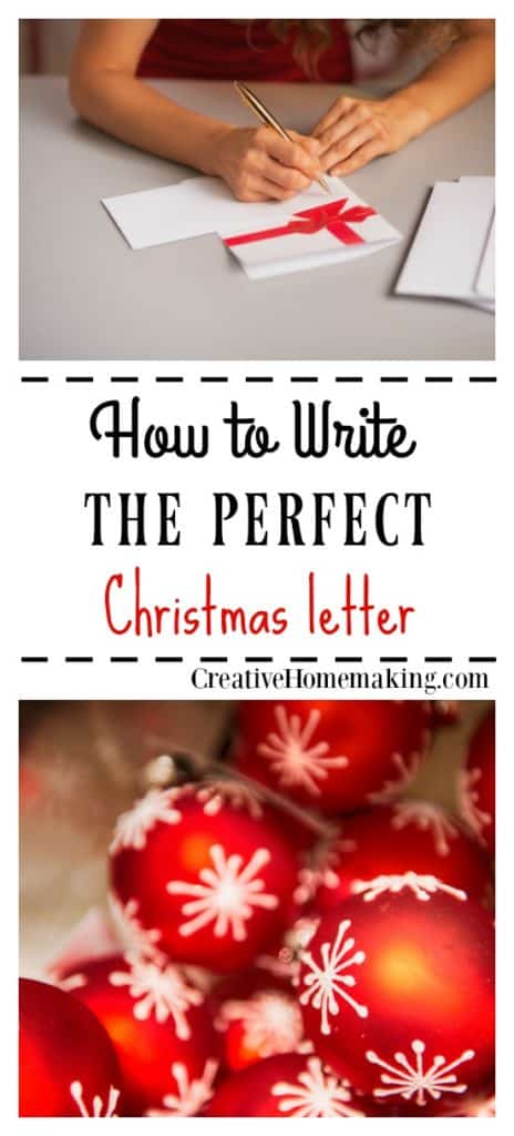 Christmas letter ideas and expert tips for writing the perfect Christmas letter to send out to friends and family during the holiday season.