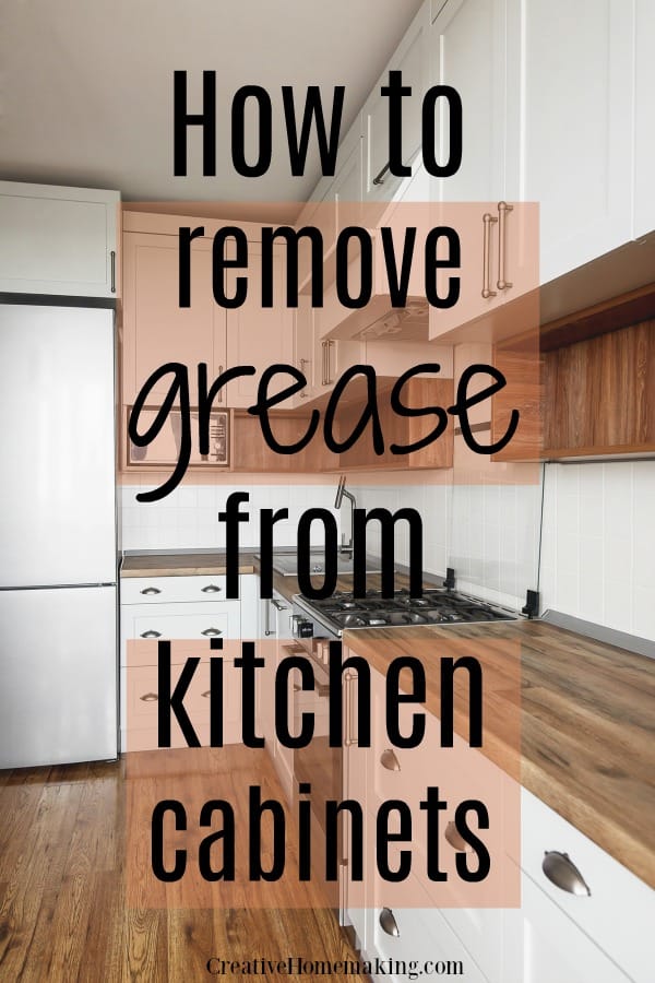 How to Clean Kitchen Cabinets