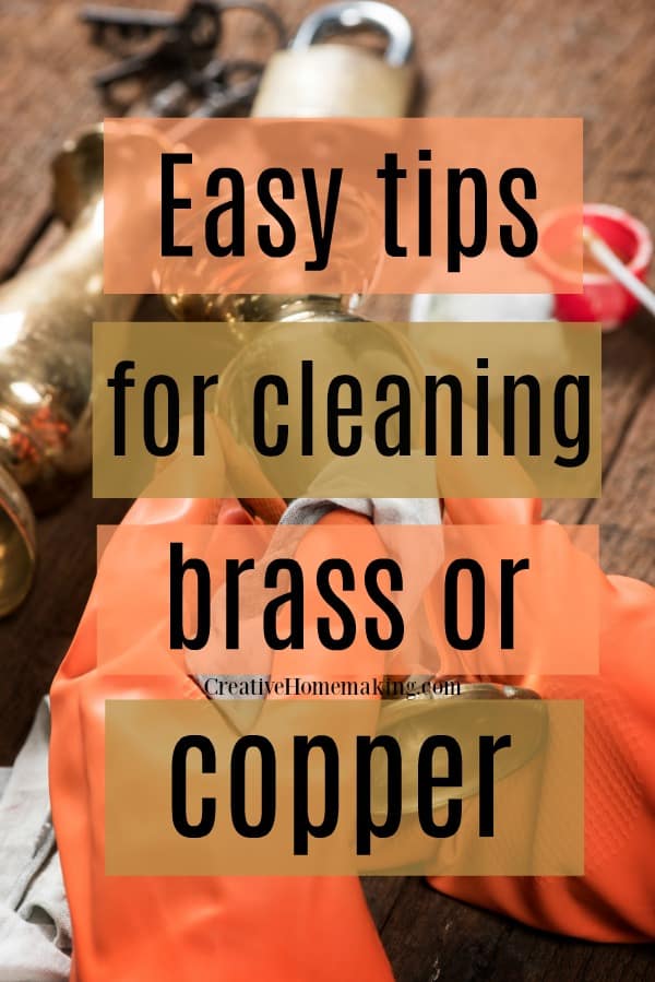 Some of my favorite cleaning hacks for cleaning copper or brass with lemon, vinegar, and Barkeepers Friend.