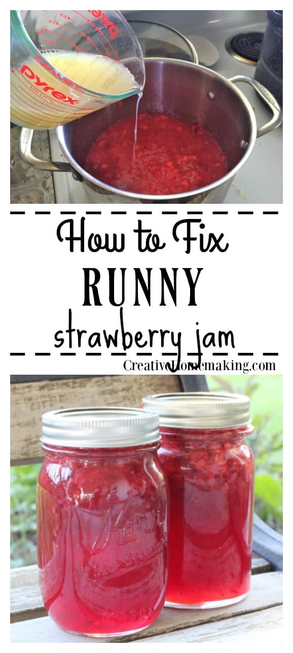 What to Do If Strawberry Jam is Too Runny  