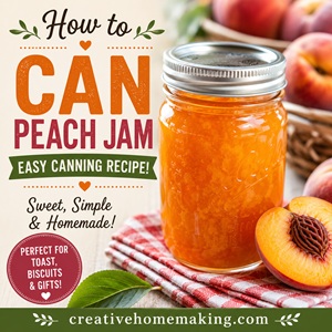 The Best Homemade Peach Jam for Canning