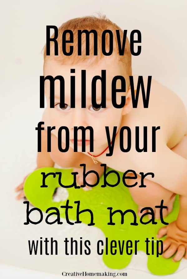 Can you wash your bath mat in your washing machine? This question answered and more! How to remove mildew from bathtub mats and how to remove bath mat stains from your bathtub.