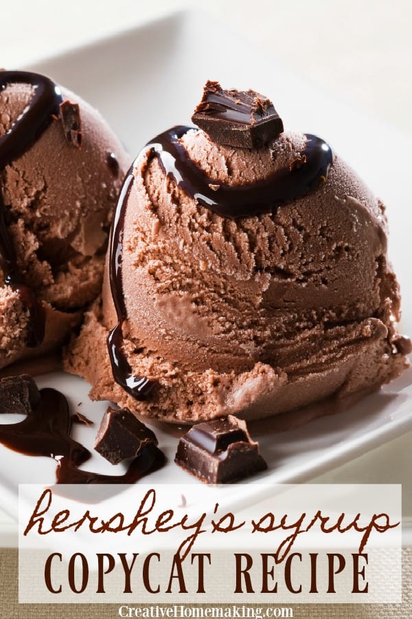 Easy copycat recipe for Hershey's chocolate syrup.