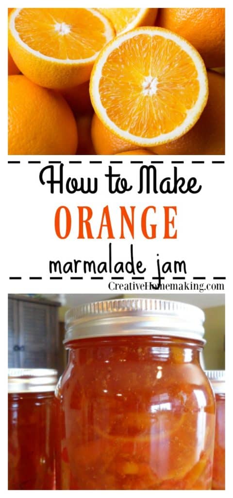 Easy recipe for making old-fashioned orange marmalade jam with no pectin. Quick and easy marmalade recipe for canning!