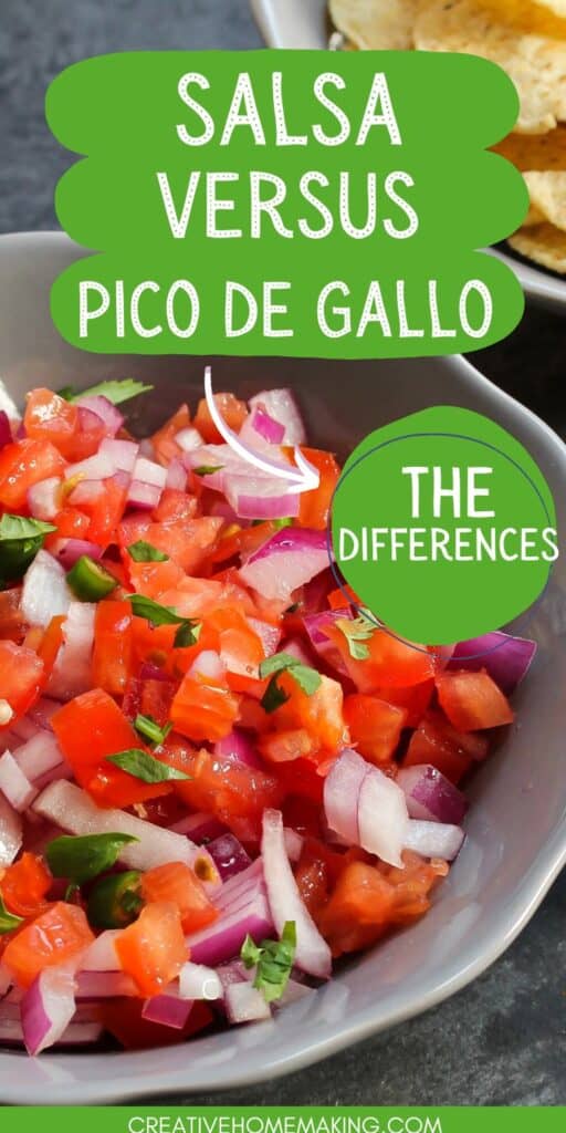 Salsa vs. Pico de Gallo: What's the difference? Discover the unique flavors and textures of these popular Mexican condiments. Our recipes will help you create the perfect accompaniment for your next taco night or party. Whether you prefer the chunky freshness of pico de gallo or the smooth and spicy kick of salsa, we've got you covered. Try them both and decide which one is your favorite!