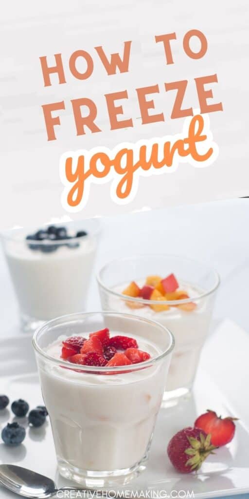 Keep your favorite yogurt on hand all year round with this easy guide to freezing yogurt! Whether you're trying to reduce food waste or just love the convenience of having yogurt ready to go, our tips will help you freeze yogurt like a pro. Discover the best containers to use, how to prevent ice crystals from forming, and creative ways to enjoy frozen yogurt.