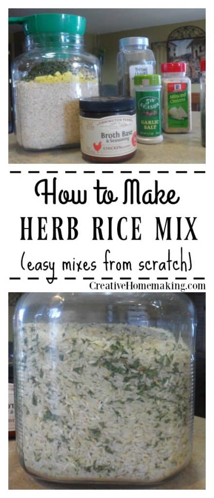 Easy homemade rice mix recipe you can make from scratch with ingredients you probably already have on hand. One of many inexpensive rice mixes recipes from scratch!