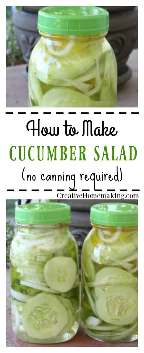 Easy cucumber salad recipe