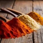 Homemade Sloppy Joe Mix in a bowl with fresh ingredients and spices