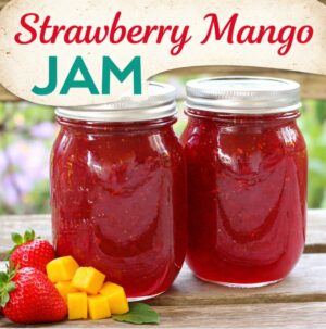 Learn how to make strawberry mango jam with this easy step-by-step guide. Perfect for beginners and a great way to preserve fresh strawberries. Also try strawberry jelly, traditional strawberry jam, strawberry rhubarb jam, and strawberry lemonade jam.