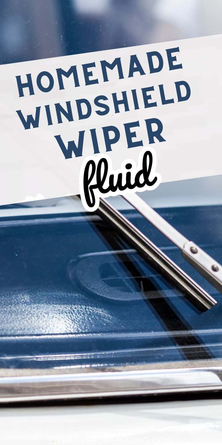 Homemade Windshield Washer Fluid: Inexpensive Natural Recipe