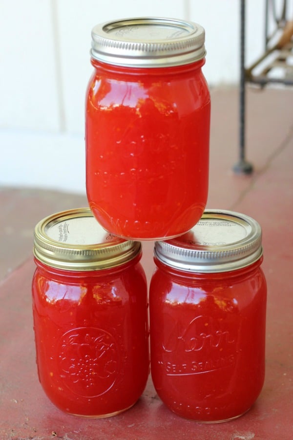 Watermelon jelly recipe. This watermelon jelly is very easy to make and has a wonderfully light melon flavor. Easy watermelon jelly canning recipe for beginning canners.