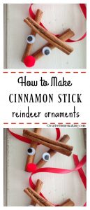 Cinnamon Stick Reindeer Ornament - Creative Homemaking