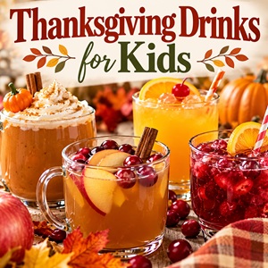 Make Thanksgiving extra special with these fun Thanksgiving drinks for kids! From pumpkin-inspired drinks and apple cider to cranberry punch and sweet orange punch, these festive beverages are perfect for your holiday table. They're colorful, family-friendly ideas for Thanksgiving dinner, fall parties, and gatherings with family and friends. Save these easy Thanksgiving drink recipes for a holiday celebration everyone can enjoy!