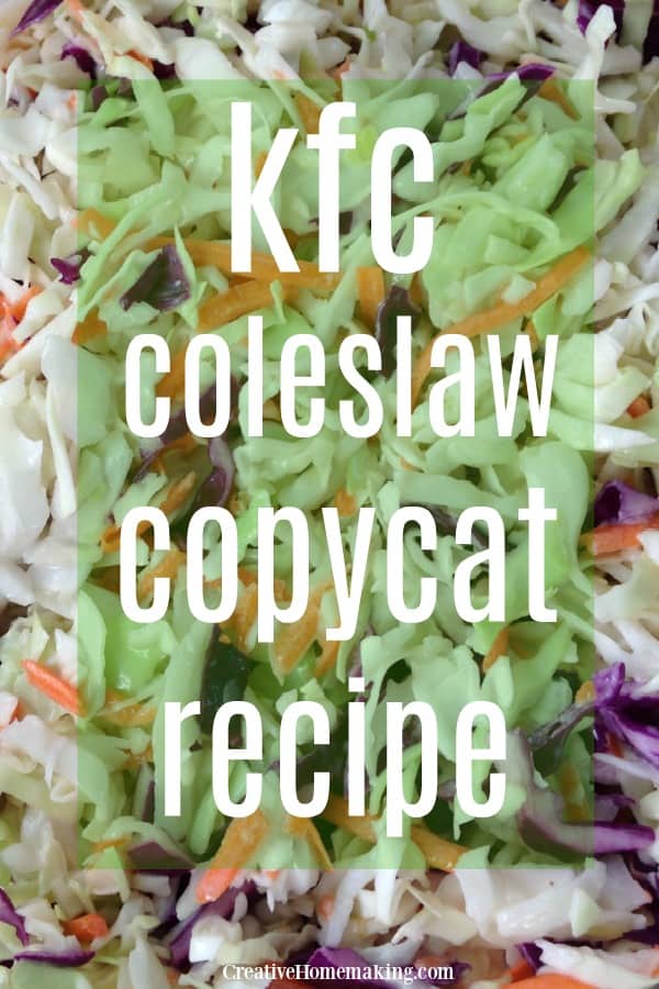 KFC coleslaw