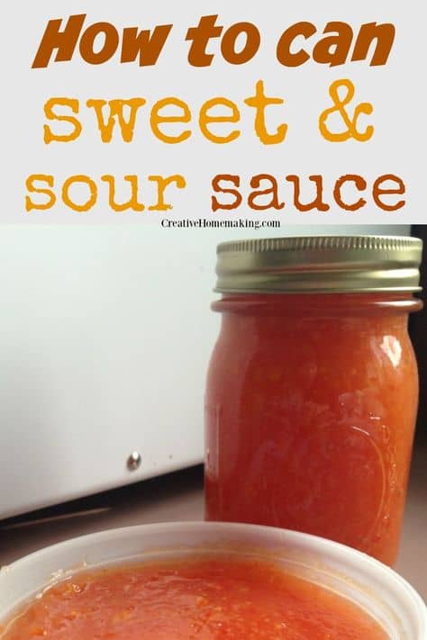 Add a touch of sweetness to your meals with homemade sweet and sour sauce! This easy recipe for canned sweet and sour sauce is perfect for those who love the taste of tangy and sweet flavors. Made with a blend of fresh ingredients and spices, this homemade sauce is perfect for adding to your favorite Chinese dishes and more. Learn how to safely can your own sweet and sour sauce at home and enjoy the delicious taste of summer all year round. Pin now and start canning your own sweet and sour sauce today!