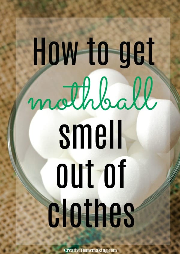 How to Get a Mothball Smell Out of Clothes