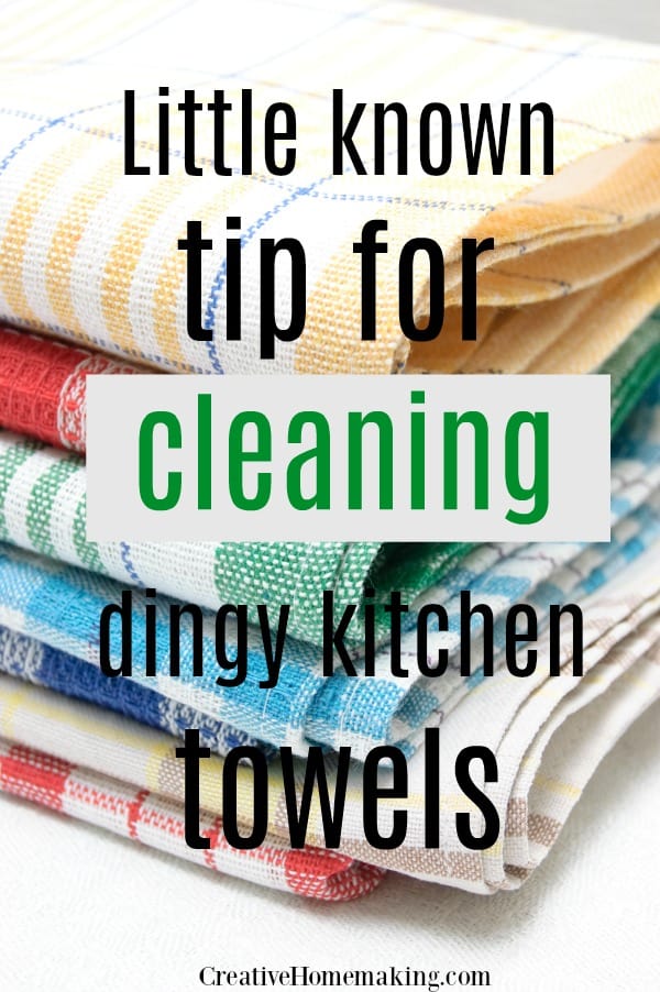 How to get rid of smelly kitchen towels, Kitchen towel cleaning tips