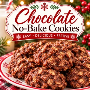Best No Bake Chocolate Cookies for Easy Christmas Treats