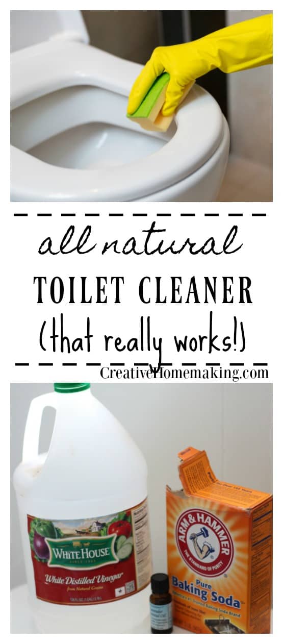 All Natural Toilet Cleaner Creative Homemaking