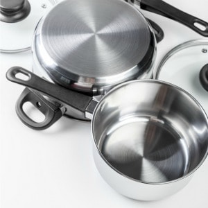 Easy DIY tip for cleaning a burnt stainless steel pan or pot.
