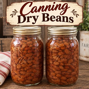How to Can Dry Beans for Your Pantry
