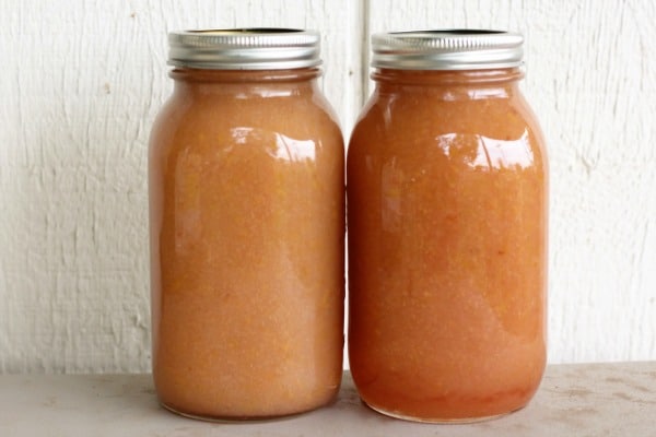 Canning homemade applesauce. How to make and can homemade applesauce from apples picked straight from the tree.