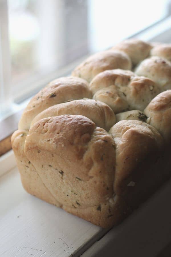 Easy pull apart bread recipe.