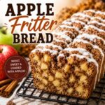 Make this delicious apple fritter bread when you're craving the flavors of a classic apple fritter. With juicy apples, cinnamon, a tender crumb, and sweet glaze, it's the perfect cozy fall bake.