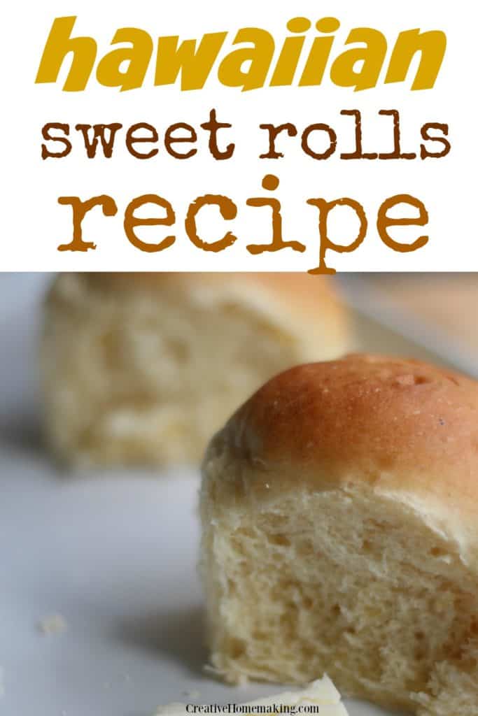 Easy homemade hawaiian sweet rolls recipe. One of my favorite easy homemade roll recipes. 