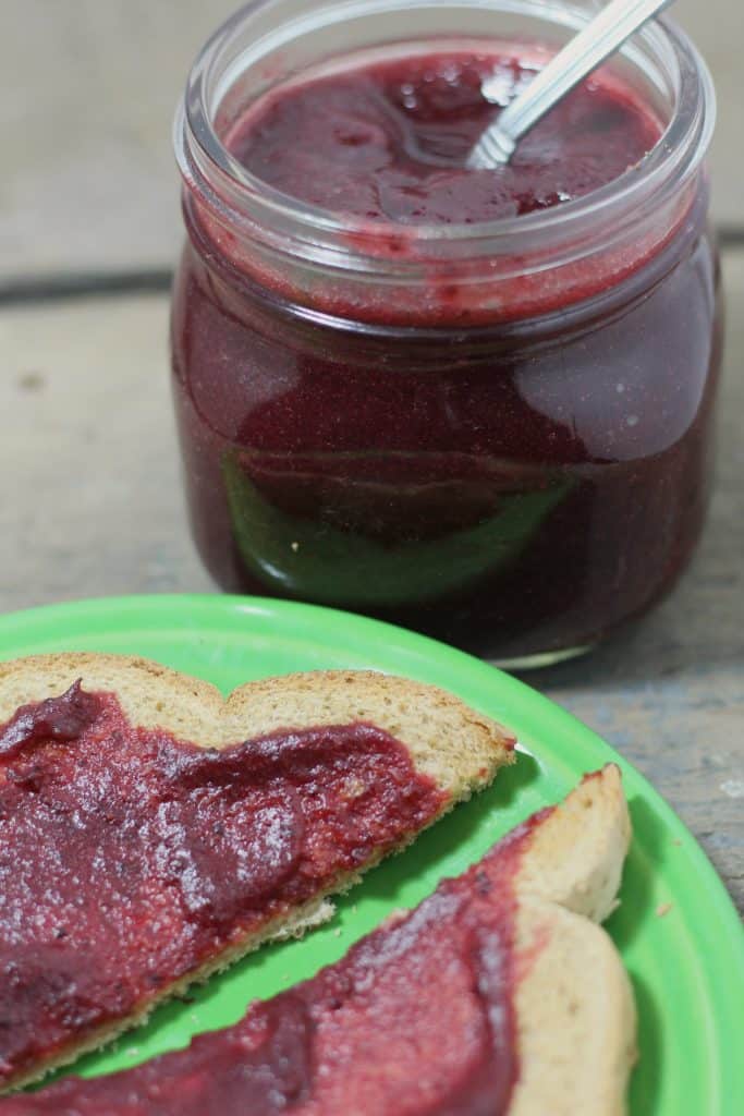 Easy recipe for crock pot cranberry butter. One of my favorite holiday cranberry dessert recipes!