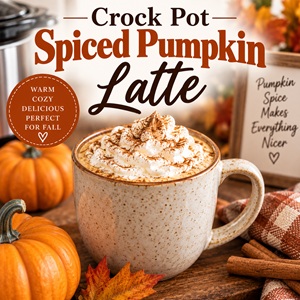 Homemade Pumpkin Spice Latte for Fall