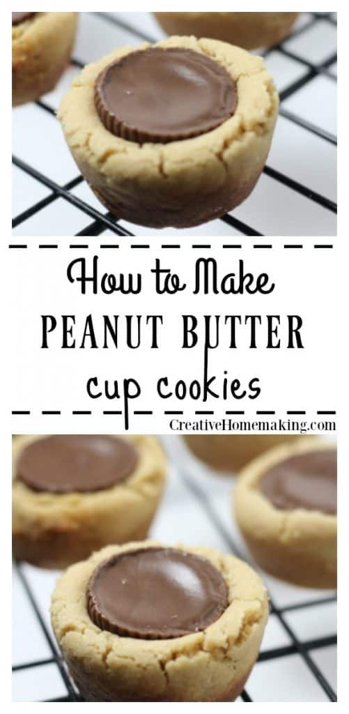 Easy peanut butter cup cookie recipe that is great for Christmas cookie exchanges. One of my favorite holiday baking recipes!