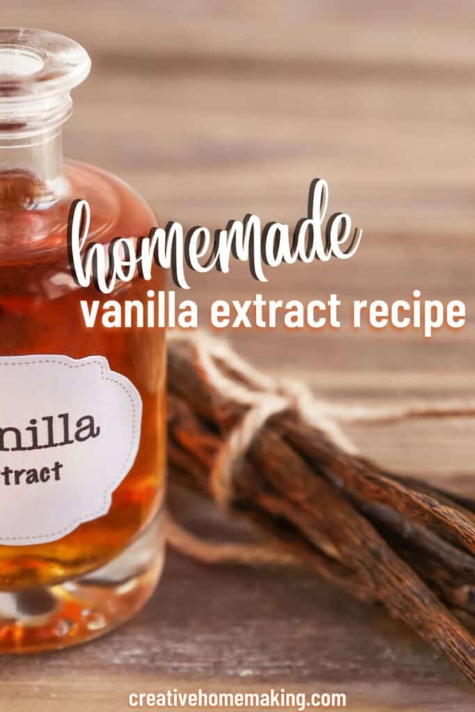 Skip the store-bought vanilla extract and make your own at home! Not only is it more cost-effective, but it also tastes better and is free from any artificial additives. Plus, it makes for a great homemade gift idea for the foodies in your life!