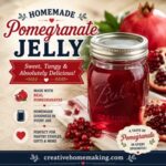 Capture the bold flavor of fresh pomegranates with this easy homemade jelly recipe. Whether you're a beginner canner or a seasoned pro, this beautiful preserve is a delicious addition to your pantry and holiday gift baskets.