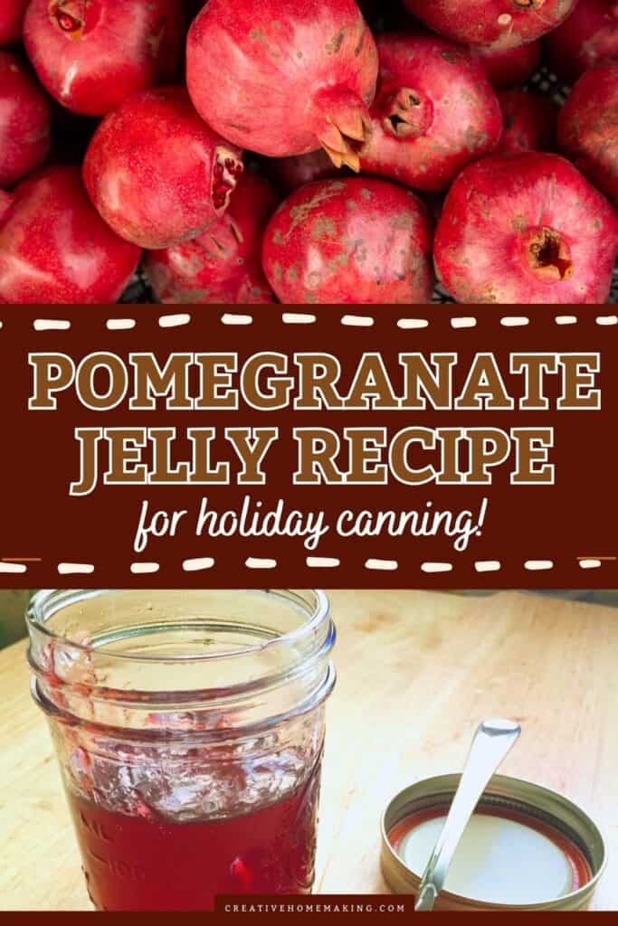 Preserve the vibrant flavors of fall with homemade Pomegranate Jelly! This easy canning recipe captures the sweet and tangy essence of fresh pomegranates, resulting in a beautiful jewel-toned jelly that's perfect for spreading on toast, drizzling over desserts, or adding to holiday gift baskets. With just a few simple ingredients and steps, you can enjoy the taste of pomegranates all year round. Get ready to impress your family and friends with this deliciously unique treat! 