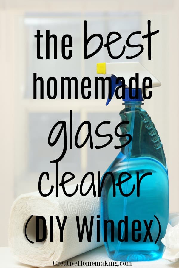 Homemade windex deals