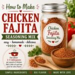 Skip the store-bought packets and make your own homemade chicken fajita seasoning mix with simple pantry spices! This easy recipe is perfect for chicken fajitas, tacos, burrito bowls, grilled chicken, and sheet pan dinners. Be sure to try my taco seasoning mix, chili seasoning mix, onion soup mix, and chicken gravy mix too.