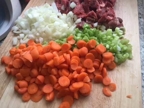 Easy recipe for canning beef stew.