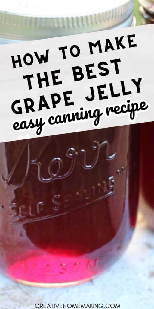 Make your own grape jelly at home with our easy canning recipe! Our step-by-step guide covers everything you need to know to prepare, cook, and can your own delicious grape jelly. Perfect for spreading on toast, biscuits, or adding to your favorite recipes, this recipe is sure to become a family favorite.