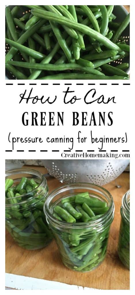 Canning green beans. How to can green beans from the garden. Step by step pressure canning for beginners.