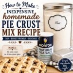 Skip the store-bought crusts and make your own homemade pie crust mix with just a few simple pantry ingredients.