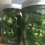 Easy recipe for canning pickled jalapenos.
