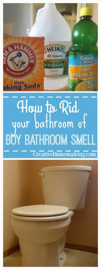 How to Rid Your Bathroom of Boy Bathroom Smell