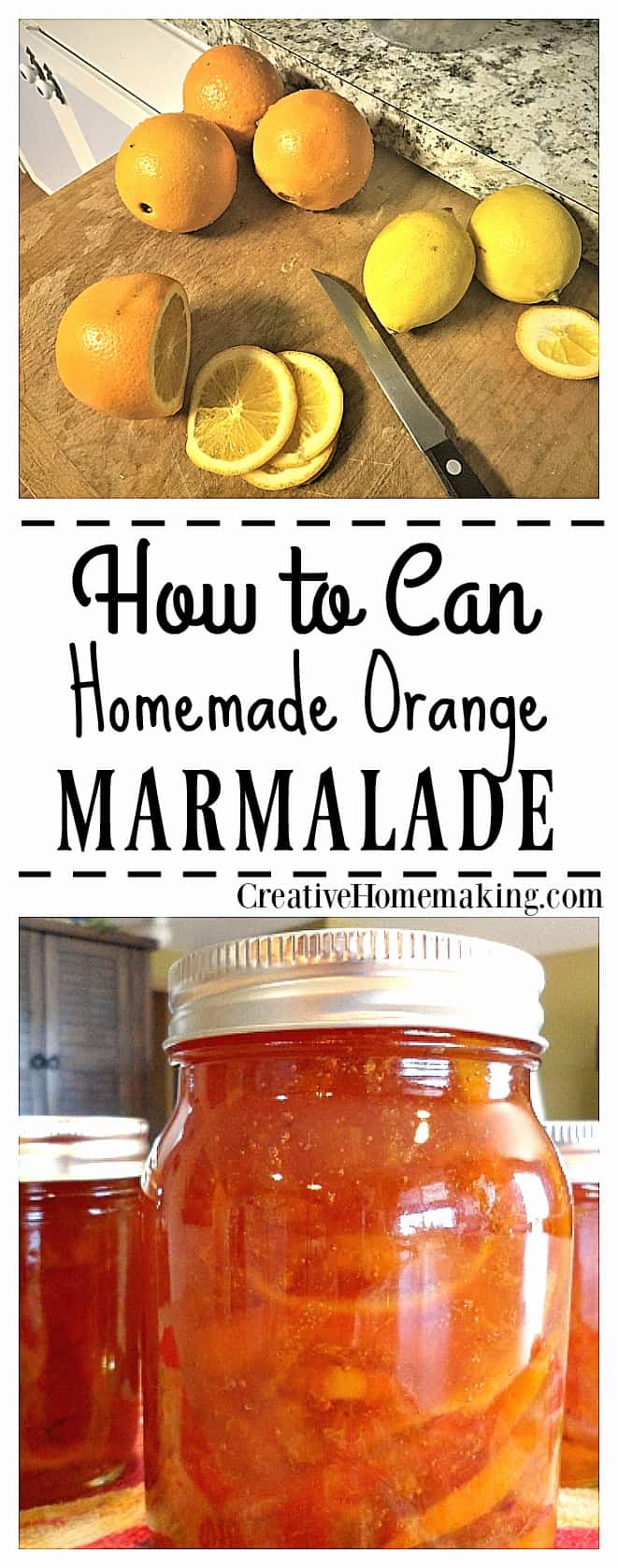 Canning Orange Marmalade Creative Homemaking