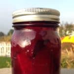 Easy recipe for canning traditional pickled beets.